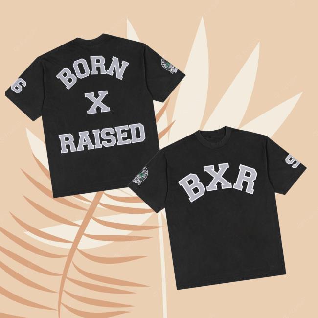Born X Raised Merch Store Bxr College Tee Vintage Black Born X Raised Merch Store Bxr College Tee Vintage Black