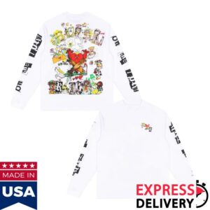 Born X Raised Merch Store Steal My Sunshine Longsleeve White