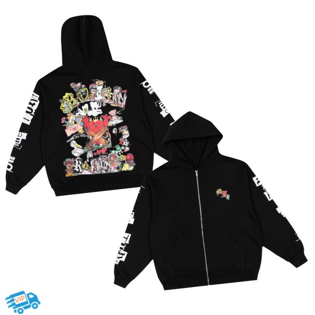 Born X Raised Merch Store Steal My Sunshine Zip-Up Hoodie Black Born X Raised Merch Store Steal My Sunshine Zip-Up Hoodie Black