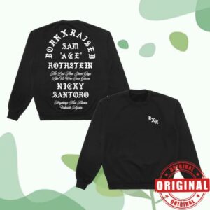 Born X Raised Merch Store Tangiers Crewneck Black