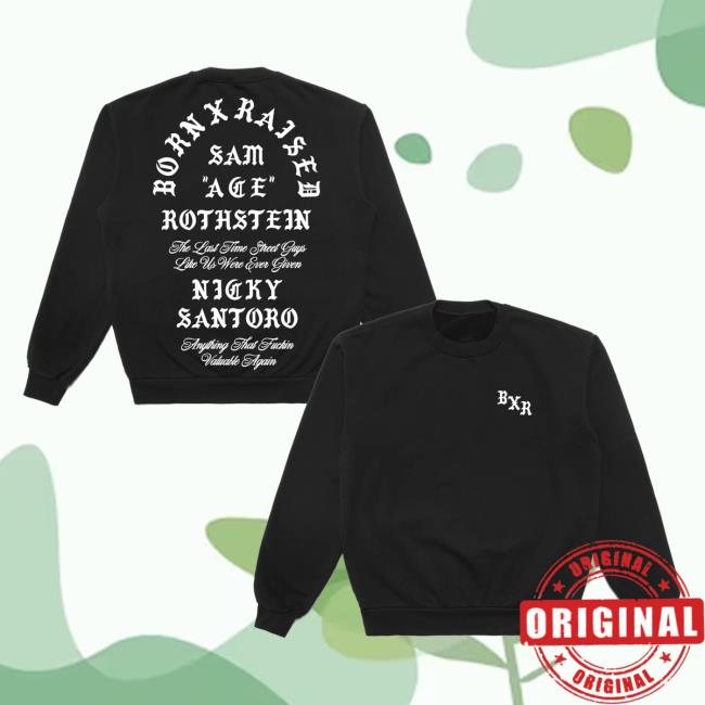 Born X Raised Merch Store Tangiers Crewneck Black Born X Raised Merch Store Tangiers Crewneck Black