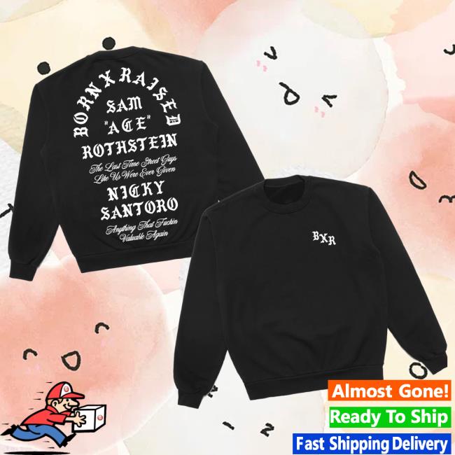 Born X Raised Merch Store Tangiers Crewneck Black Born X Raised Merch Store Tangiers Crewneck Black