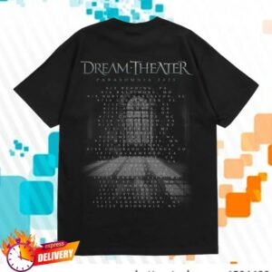 Dream Theater Store Merch Parasomnia Tour Tee