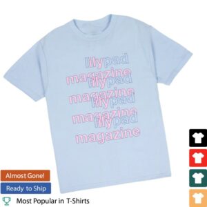 Lilypad Mag Store Merch Ily Menace Sky Blue Shirt