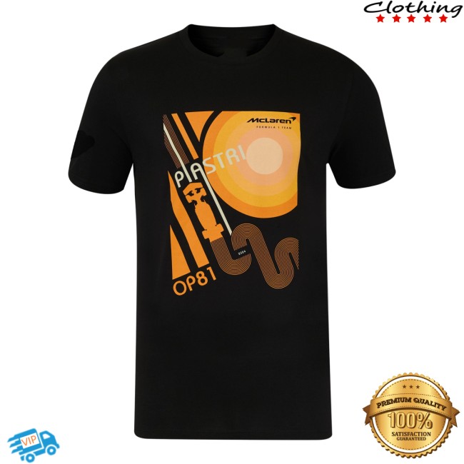 Cmcmotorsports Store Merch Mclaren F1 Oscar Piastri Team Track T-Shirt Cmcmotorsports Store Merch Mclaren F1 Oscar Piastri Team Track T-Shirt