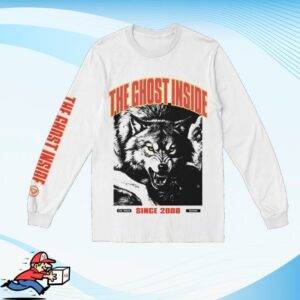 The Ghost Inside Merch Store Wolves Long Sleeve Tee