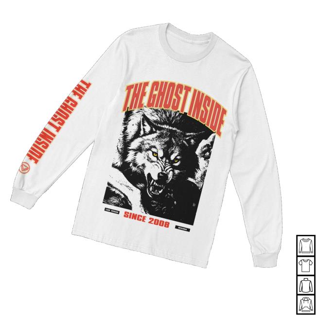 The Ghost Inside Merch Store Wolves Long Sleeve Tee The Ghost Inside Merch Store Wolves Long Sleeve Tee