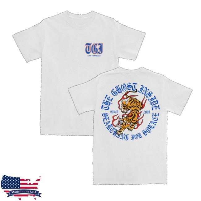 The Ghost Inside Merch Store Tiger Tee The Ghost Inside Merch Store Tiger Tee