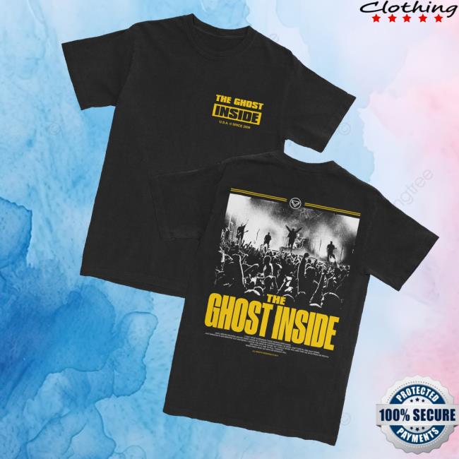 The Ghost Inside Merch Store Dear Live Tee The Ghost Inside Merch Store Dear Live Tee