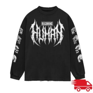 Lindsay Nikole Merch Store Human Skull Ls Tee