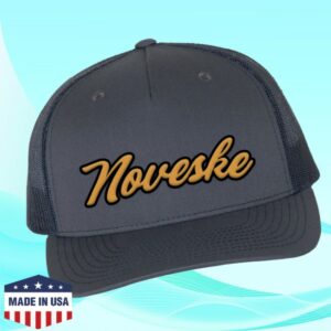 Noveske Store Merch Navy Script Trucker Hat
