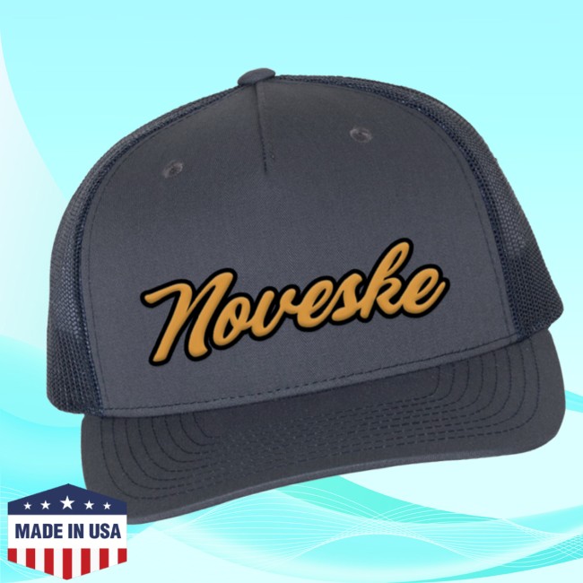 Noveske Store Merch Navy Script Trucker Hat Noveske Store Merch Navy Script Trucker Hat