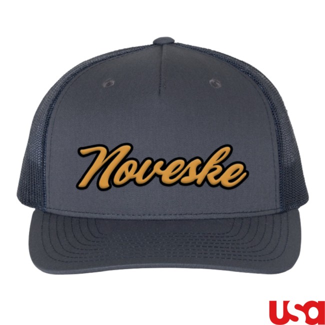 Noveske Store Merch Navy Script Trucker Hat Noveske Store Merch Navy Script Trucker Hat