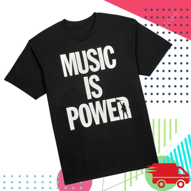 Richard Ashcroft Store Merch Music Is Power Tee Richard Ashcroft Store Merch Music Is Power Tee
