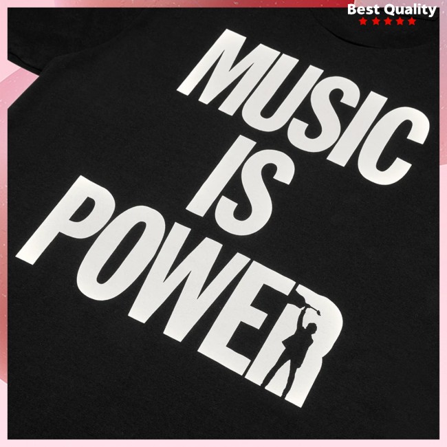 Richard Ashcroft Store Merch Music Is Power Tee Richard Ashcroft Store Merch Music Is Power Tee