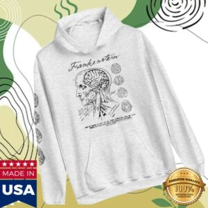 Netflix Store Merch Frankenstein Anatomy Drawing Hoodie