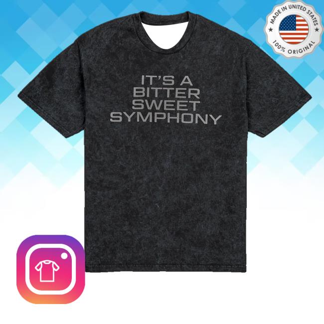 Richard Ashcroft Merch Store Bittersweet Symphony Washed Tee Richard Ashcroft Merch Store Bittersweet Symphony Washed Tee