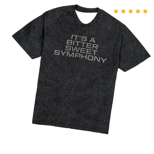 Richard Ashcroft Merch Store Bittersweet Symphony Washed Tee Richard Ashcroft Merch Store Bittersweet Symphony Washed Tee