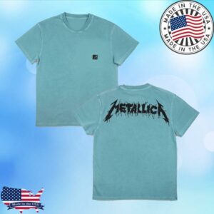 Metallica Merch Store Splatter Logo T-Shirt