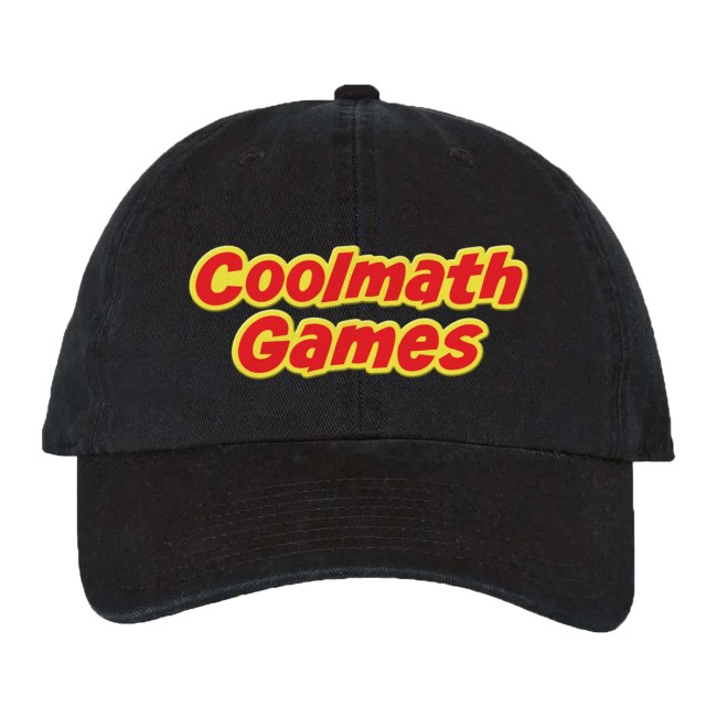Coolmath Merch Store Merch Coolmath Games Logo Dad Hat Coolmath Merch Store Merch Coolmath Games Logo Dad Hat