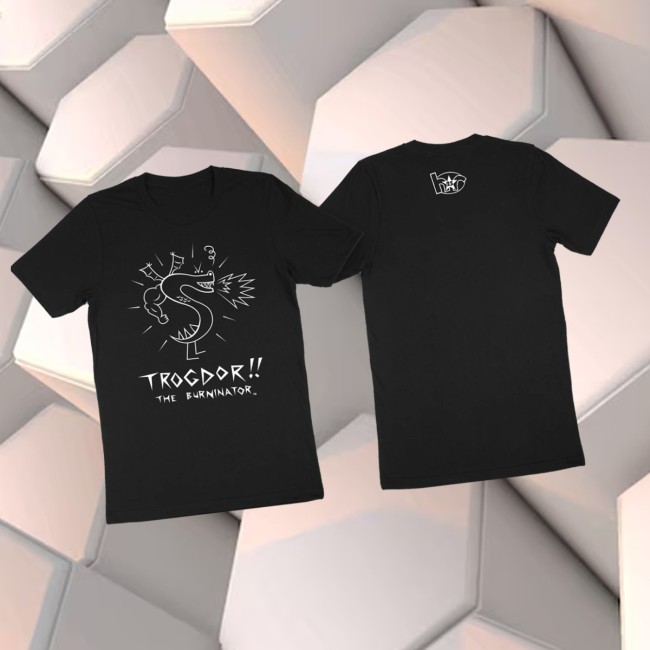 Fangamer Store Merch Homestar Runner Classic Trogdor Shirt Fangamer Store Merch Homestar Runner Classic Trogdor Shirt