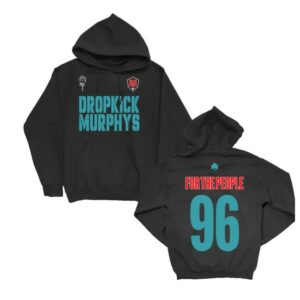 Dropkick Murphys Store Merch For The People Soccer Jersey Pullover Hoodie