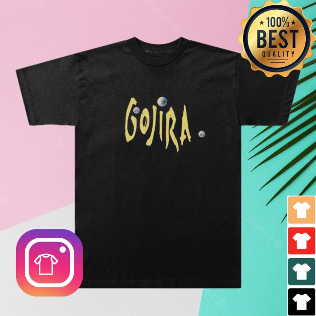 Gojira Store Merch Skull Anemone Tee Gojira Store Merch Skull Anemone Tee