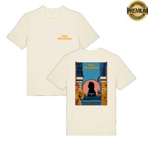 Paul Mccartney Shop Merch Got Back 2025 Montreal Event T-Shirt