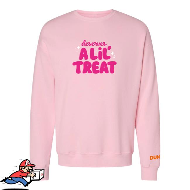 Dunkin Runs On Merch Store Crewneck Sweatshirt Dunkin Runs On Merch Store Crewneck Sweatshirt