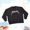 kenny Metallica Merch Store Womens Logo Oversized Crewneck Sweatshirta