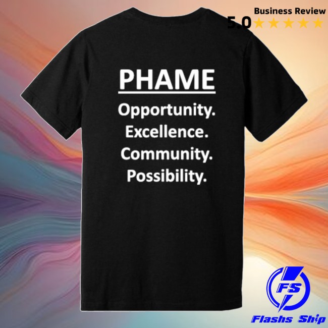 Phamepdx Store Merch Black Phame Logo T-Shirt Phamepdx Store Merch Black Phame Logo T-Shirt