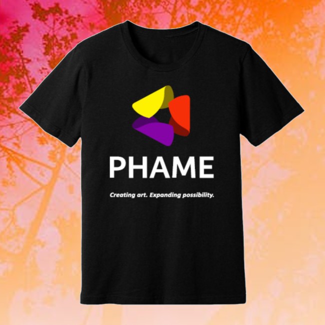 Phamepdx Store Merch Black Phame Logo T-Shirt Phamepdx Store Merch Black Phame Logo T-Shirt