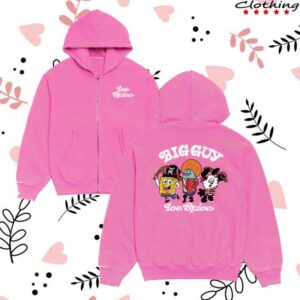 Ice Spice Music Shop Merch Verdy X Ice Spice Big Guy Zip Hoodie