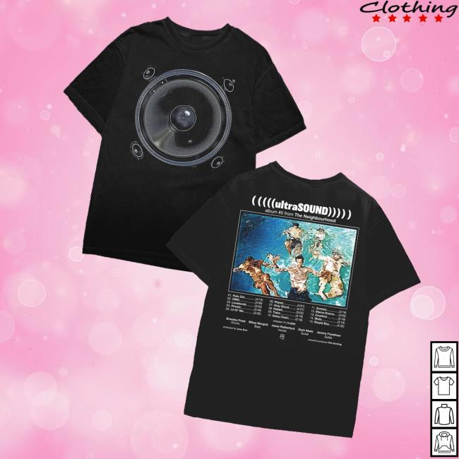 The Neighbourhood Shop Merch (((((Ultrasound))))) Album Tee The Neighbourhood Shop Merch (((((Ultrasound))))) Album Tee