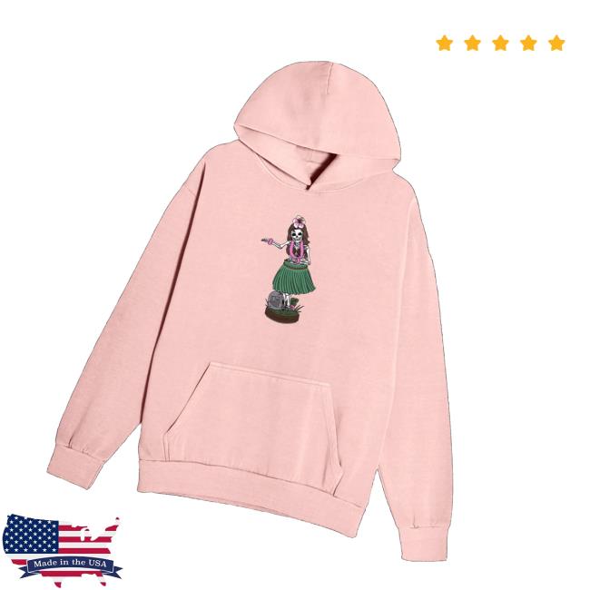 The Neighbourhood Shop Merch Hula Girl Pullover Hoodie The Neighbourhood Shop Merch Hula Girl Pullover Hoodie