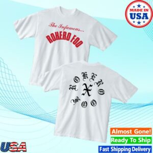 Rokeroxfoo Store Merch The Infamous Rokero Foo Tee
