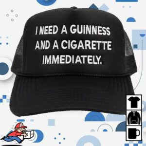 Willmahony Merch Store Guinness Hat Black