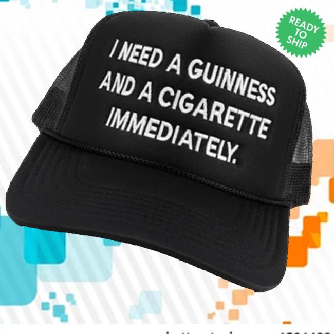 Willmahony Merch Store Guinness Hat Black Willmahony Merch Store Guinness Hat Black
