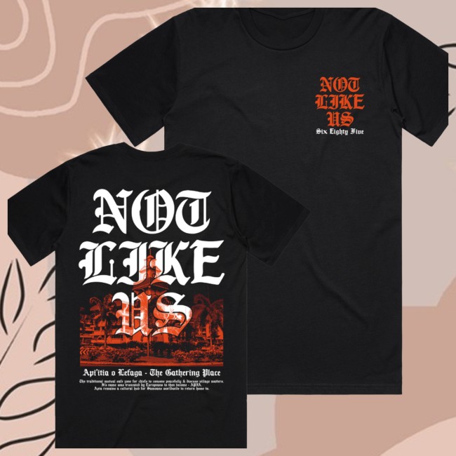 Poetik 685 Store Merch Not Like Us Black Tee 3 kenny Poetik 685 Store Merch Not Like Us Black Tee UDW