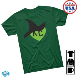 Charlie Hustle Store Merch Bad Witch Kc Heart Green Tee