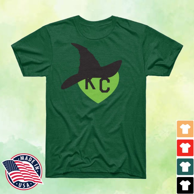 Charlie Hustle Store Merch Bad Witch Kc Heart Green Tee Charlie Hustle Store Merch Bad Witch Kc Heart Green Tee