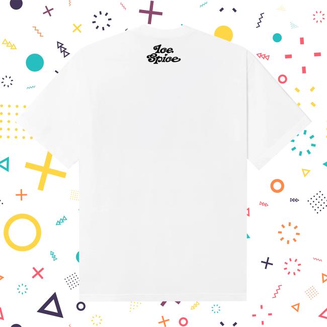 Ice Spice Merch Store Verdy X Ice Spice Big Guy Character Tee White Ice Spice Merch Store Verdy X Ice Spice Big Guy Character Tee White