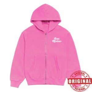 Ice Spice Merch Store Verdy X Ice Spice Big Guy Zip Hoodie Pink