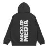 kenny Mockler Media Merch Store Vertical Logo Hoodie Blacka