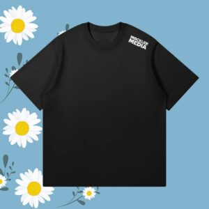 Mockler Media Merch Store Vertical Logo T-Shirt Black