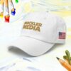 kenny Mockler Media Merch Store Winter Dad Hat Whitea