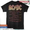 Acdc Store Merch Highway To Hell Track List T-Shirt 2 kenny acdc store merch highway to hell track list t shirt