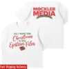 kenny mockler media store merch all i want white tee sew