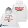 kenny mockler media store merch all i want fleece white hoodie wd
