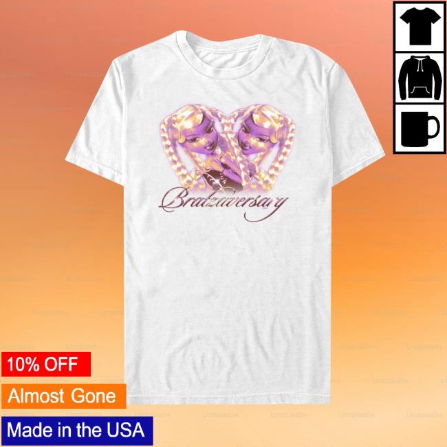 Bratz Merch Store Twinning Bratzaversary T-Shirt Bratz Merch Store Twinning Bratzaversary T-Shirt